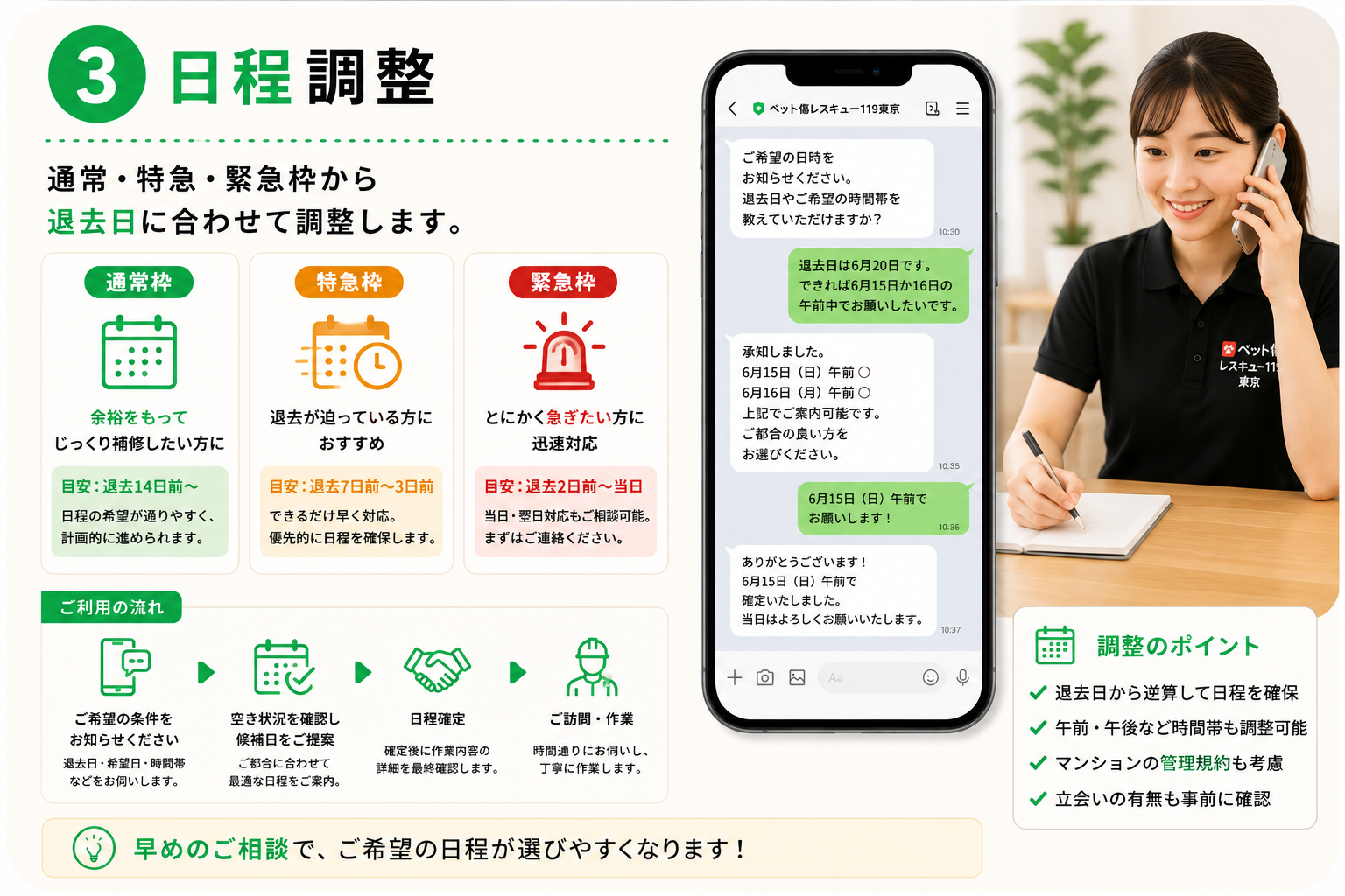 日程調整